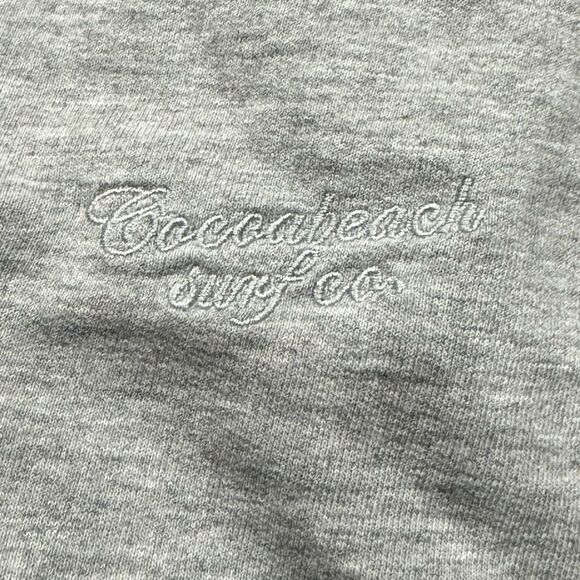 Cocoa Beach Surf Co. Grey Wide Leg Lightweight Pants Women’s Large - Picture 3 of 3